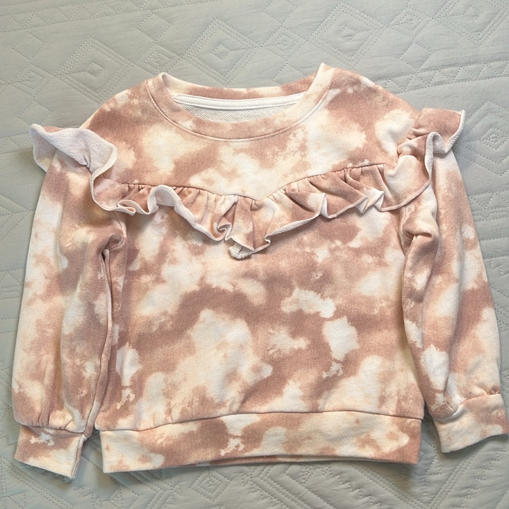 Grayson Collective Girls Tie-Dye Sweatshirt - 3T